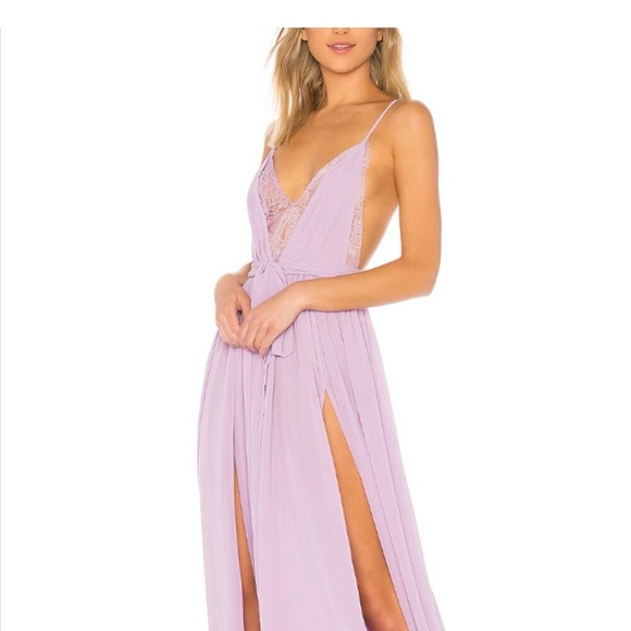 Michael Costello Dresses & Skirts - NWOT Michael Costello Purple Plunge Sundress Resort Wear